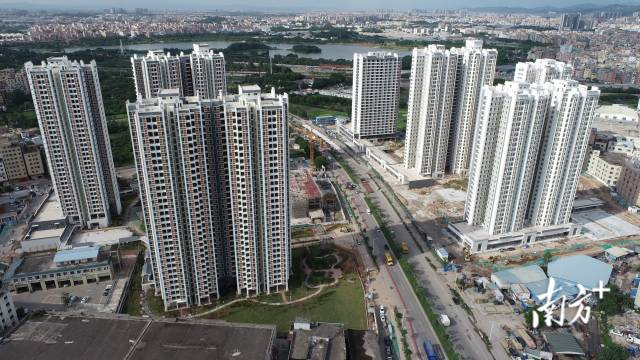 廣州市首個(gè)采用裝配式建筑的保障性住房項(xiàng)目石豐路保障房項(xiàng)目。梁文祥 攝