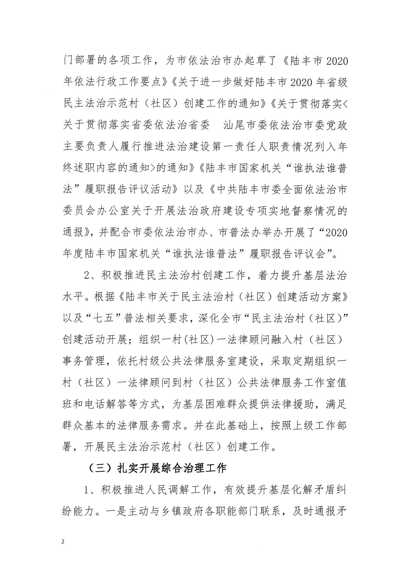 陸豐市司法局2020年法治政府建設(shè)年度報告_01.png